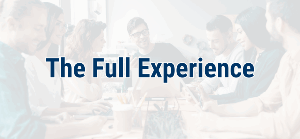 Bulding High Performing Teams, team building, full experience